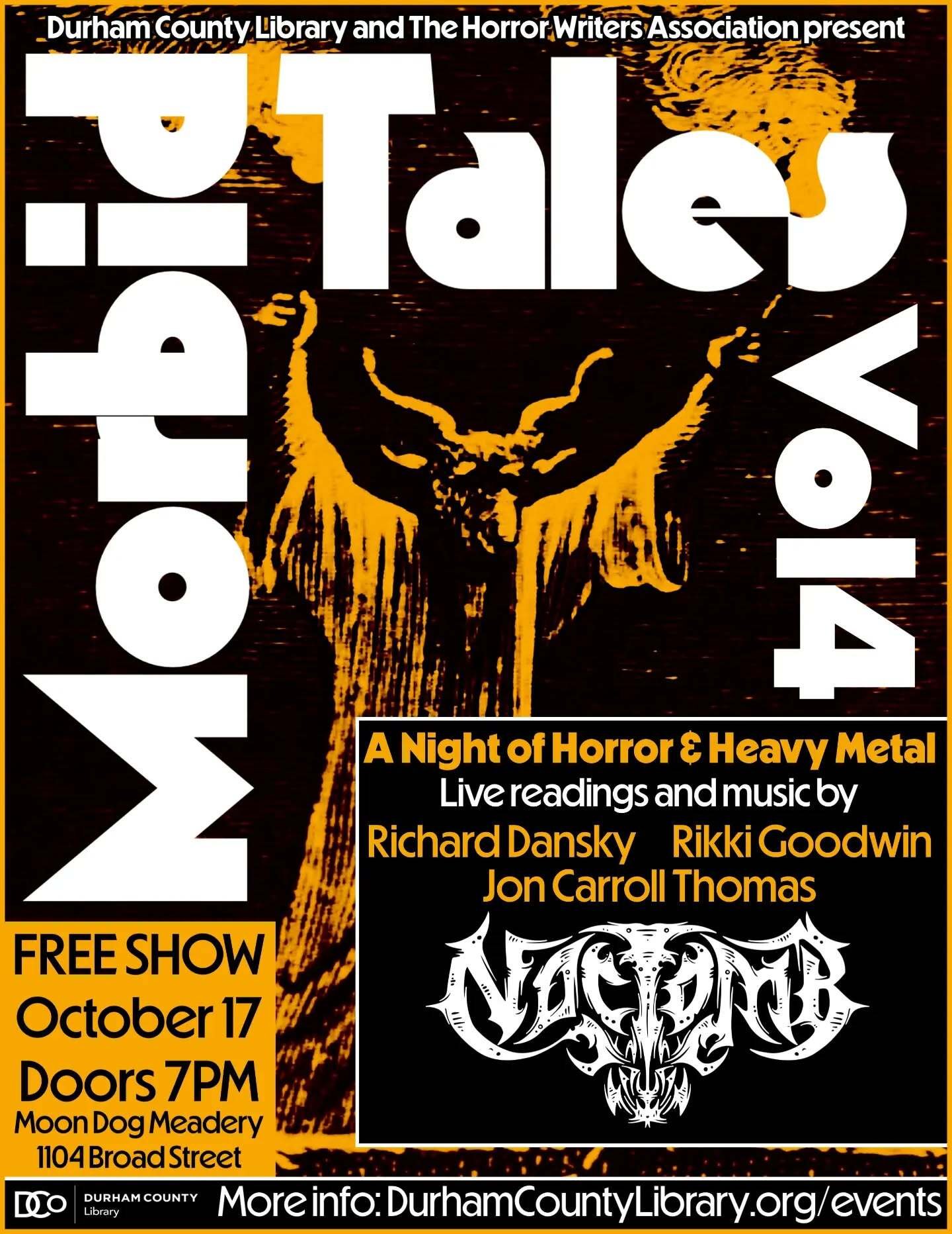 Morbid Tales @ Moon Dog Meadery (Durham)